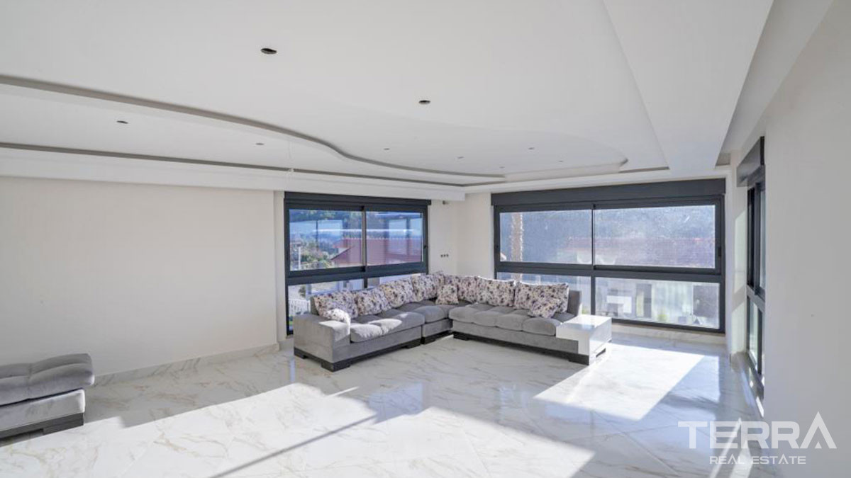 Large Detached Sea View Villas with Swimming Pool in Alanya Kargıcak - 54278