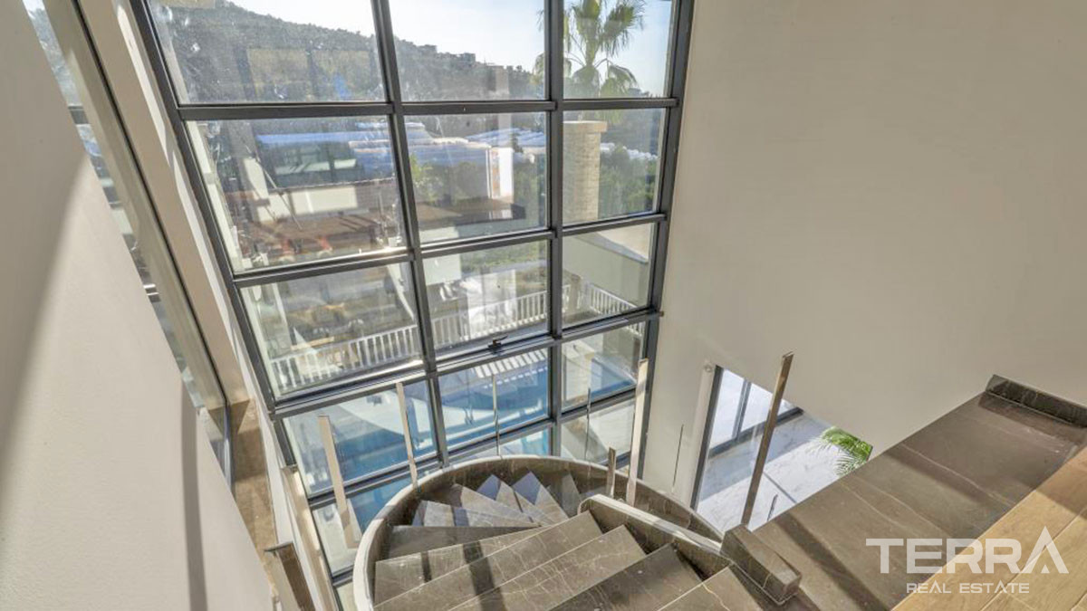 Large Detached Sea View Villas with Swimming Pool in Alanya Kargıcak - 54280