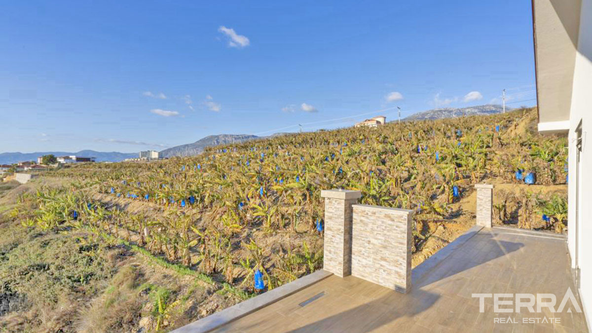 Large Detached Sea View Villas with Swimming Pool in Alanya Kargıcak - 54288