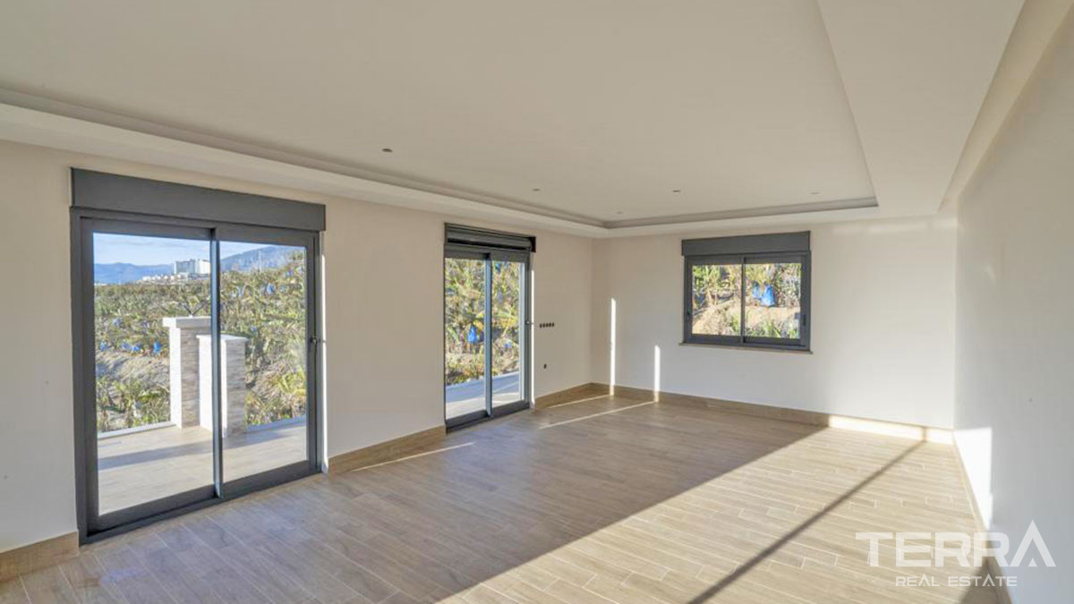 Large Detached Sea View Villas with Swimming Pool in Alanya Kargıcak - 54289