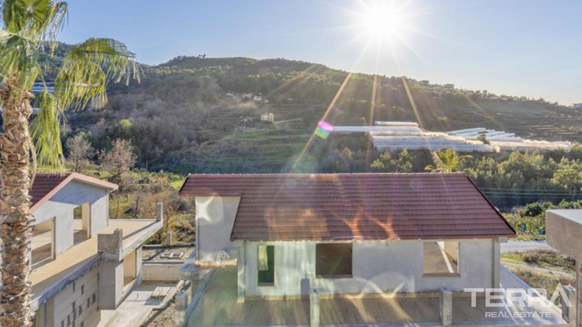 Large Detached Sea View Villas with Swimming Pool in Alanya Kargıcak - 54300