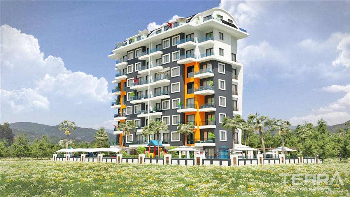 Bargain Priced Apartments Close to the Beach in Alanya Avsallar - 54339