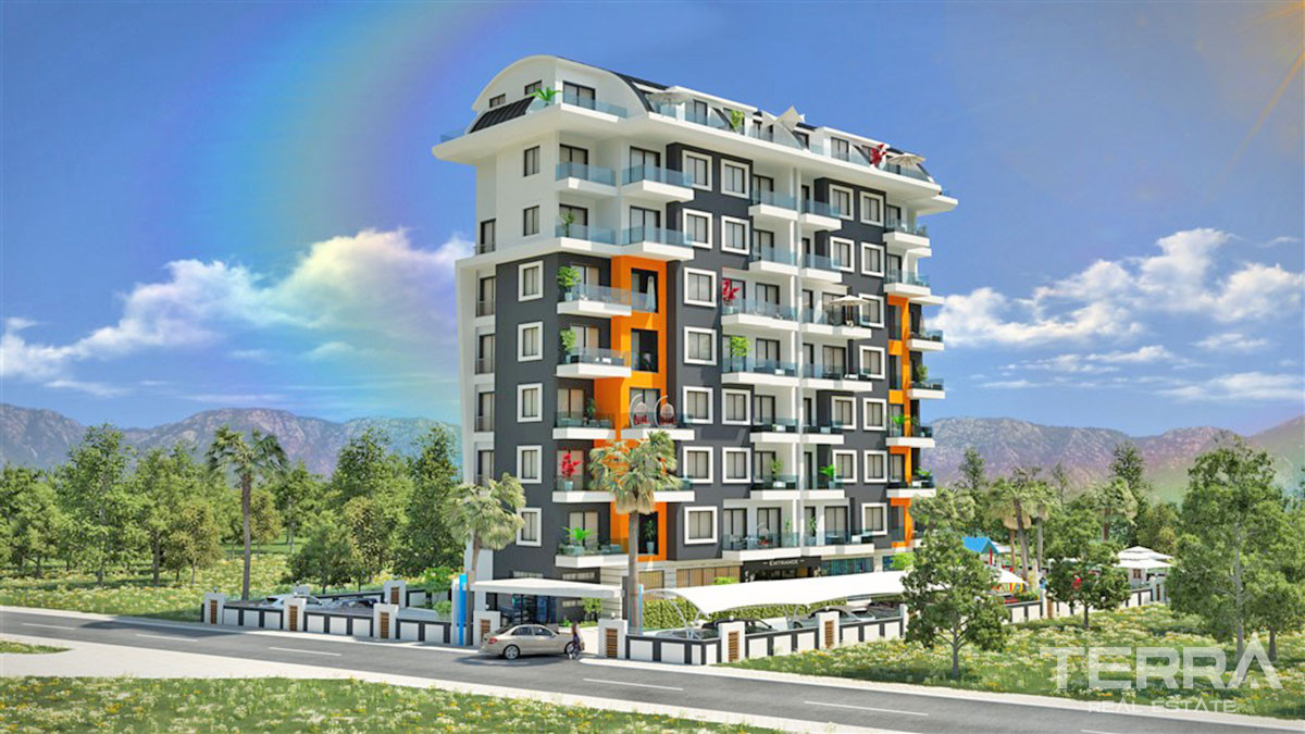 Bargain Priced Apartments Close to the Beach in Alanya Avsallar - 54340