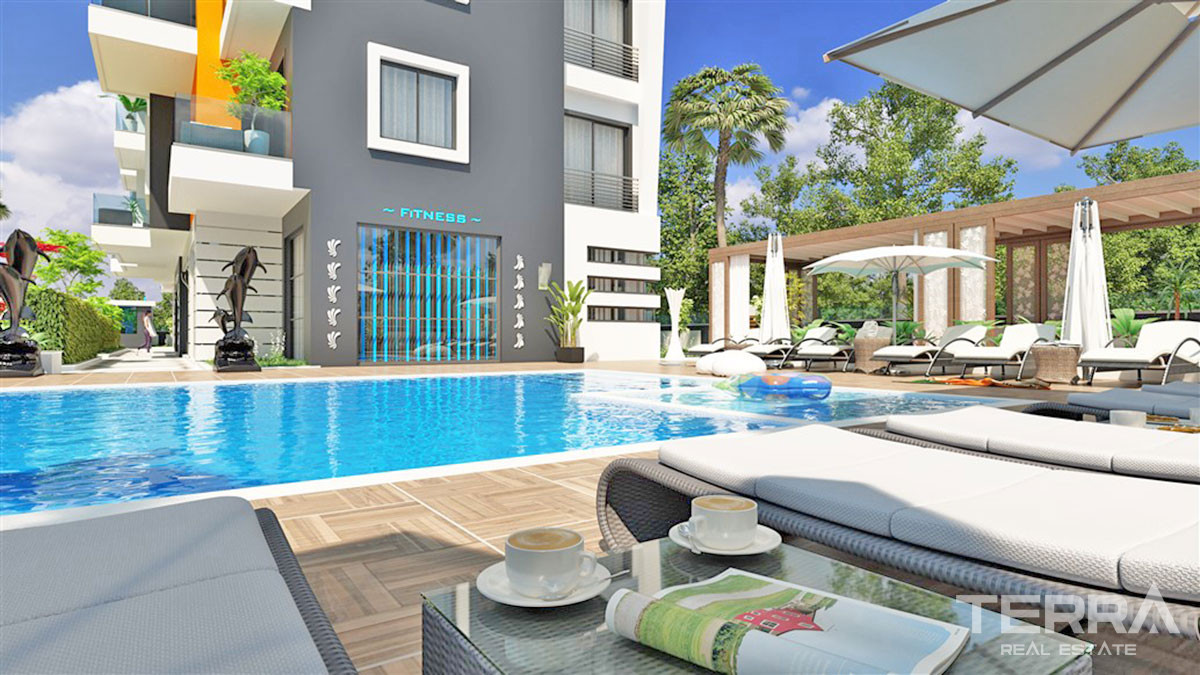 Bargain Priced Apartments Close to the Beach in Alanya Avsallar - 54343