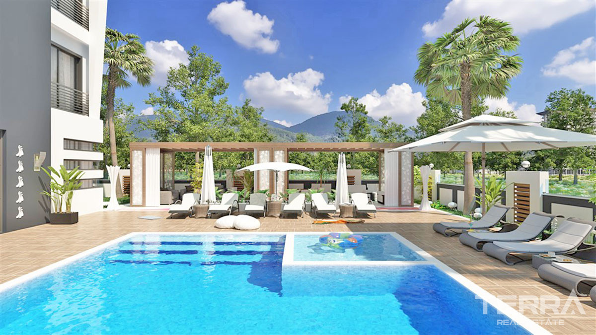 Bargain Priced Apartments Close to the Beach in Alanya Avsallar - 54345