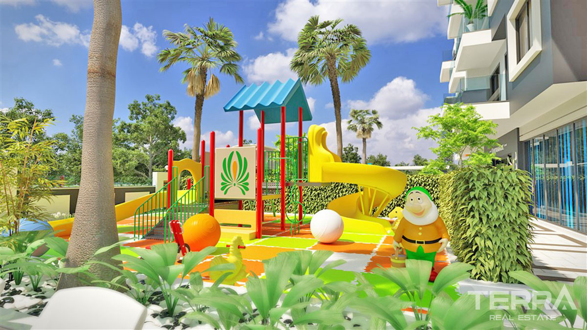 Bargain Priced Apartments Close to the Beach in Alanya Avsallar - 54347