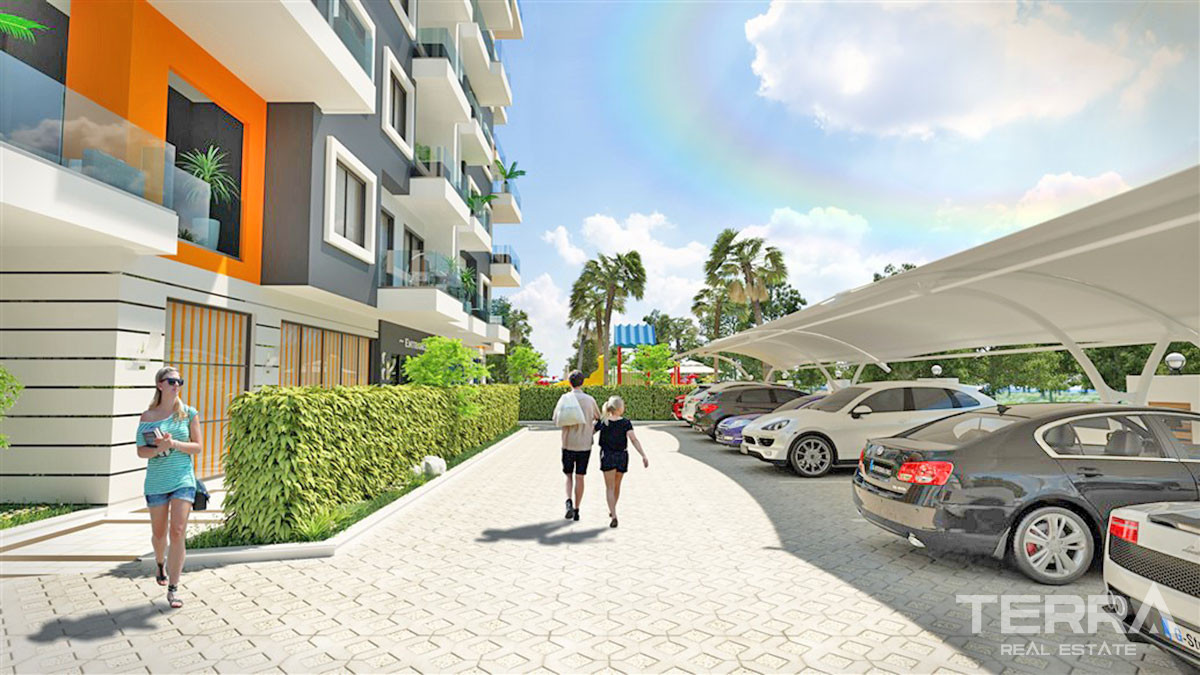 Bargain Priced Apartments Close to the Beach in Alanya Avsallar - 54350
