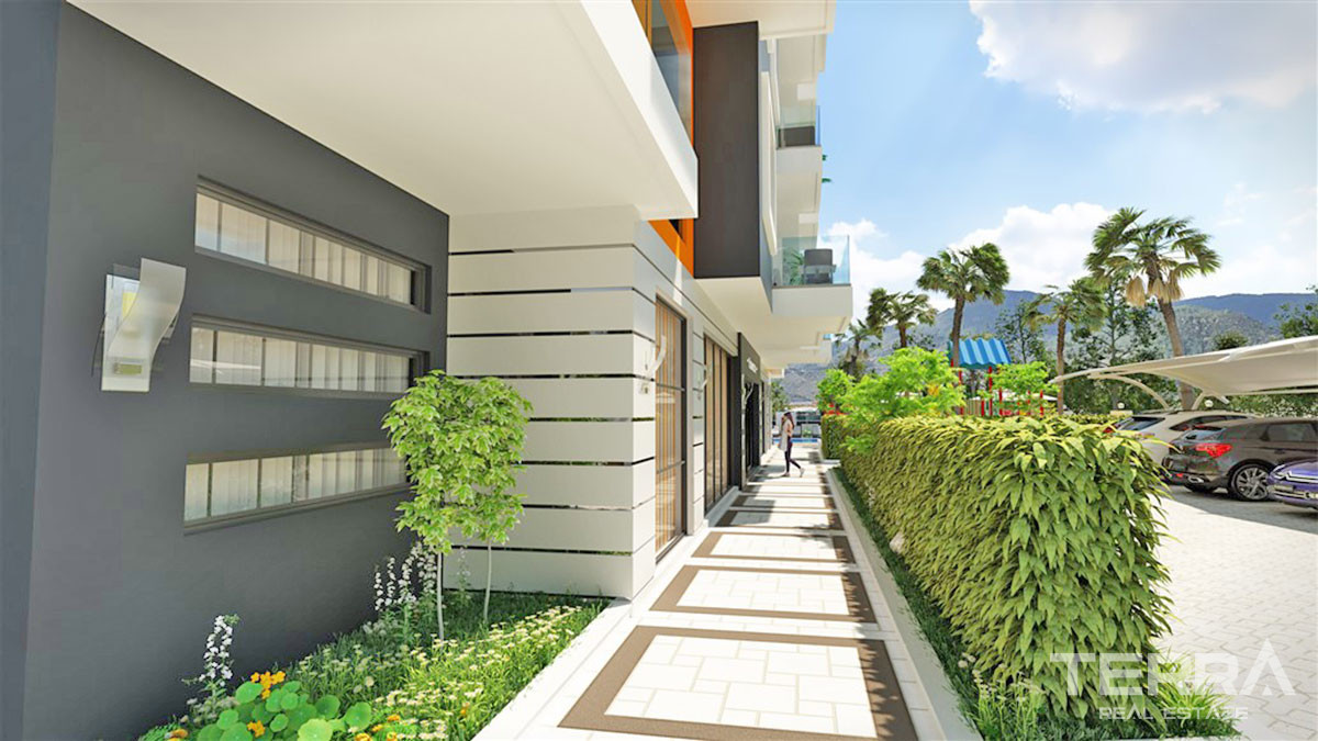 Bargain Priced Apartments Close to the Beach in Alanya Avsallar - 54353
