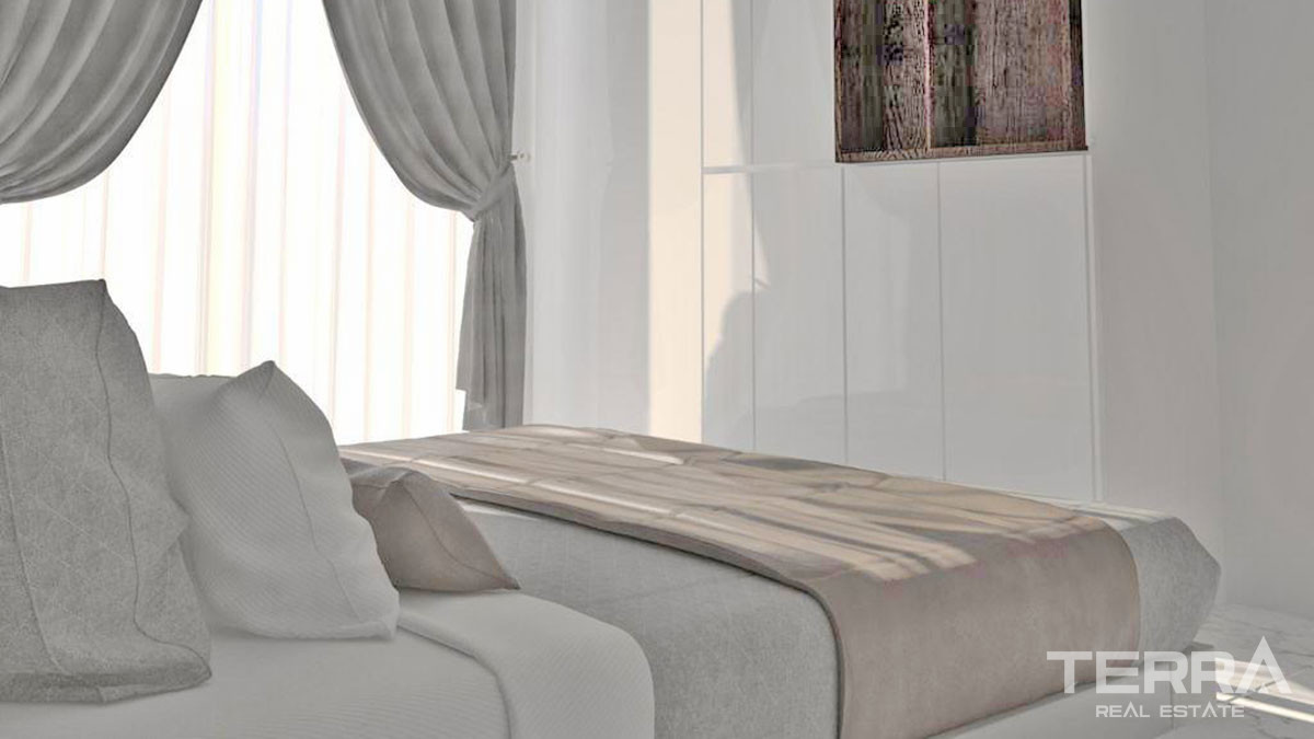 Bargain Priced Apartments Close to the Beach in Alanya Avsallar - 54354
