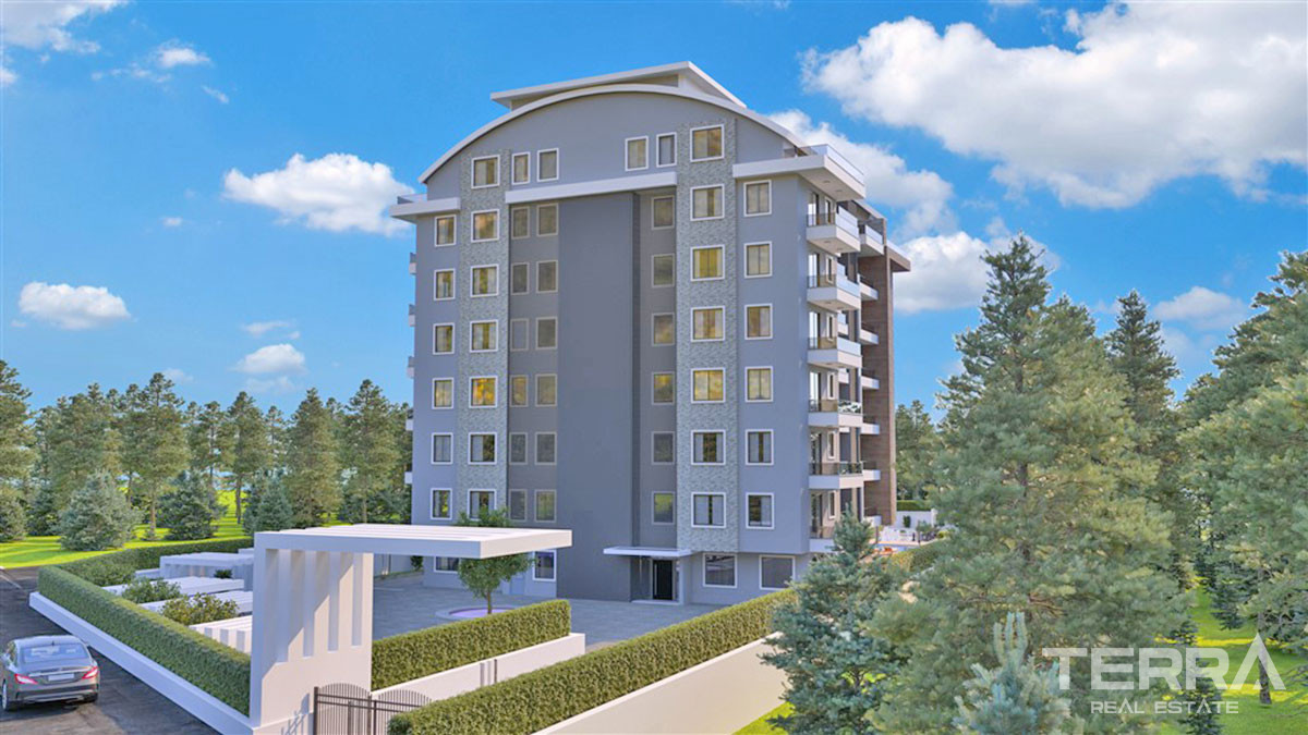 Appartements Pas Cher Avec Espaces Communs à Gazipaşa, Turquie - 54409