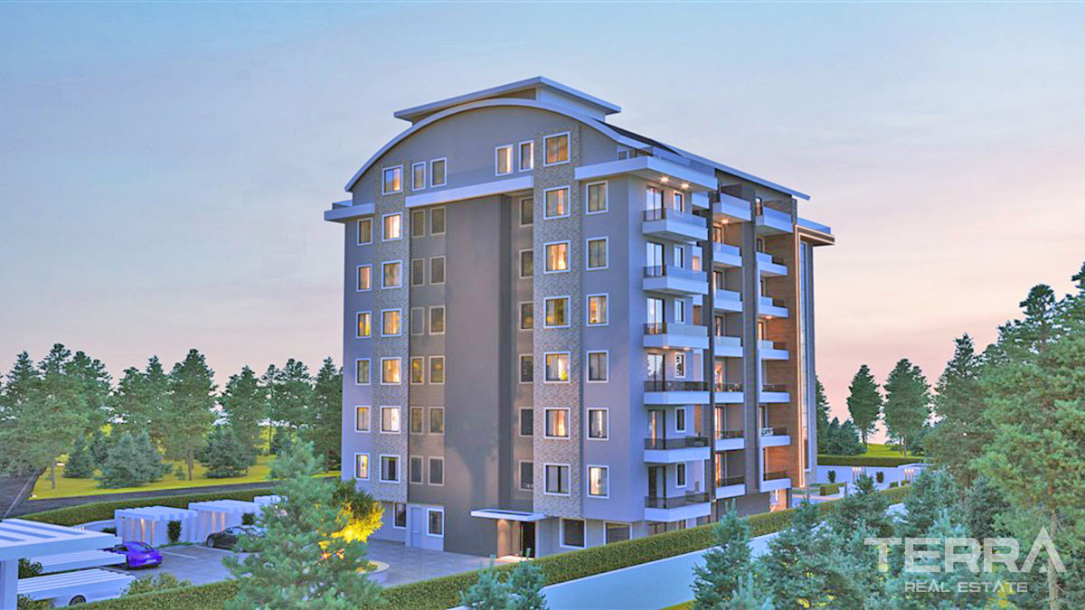 Appartements Pas Cher Avec Espaces Communs à Gazipaşa, Turquie - 54411