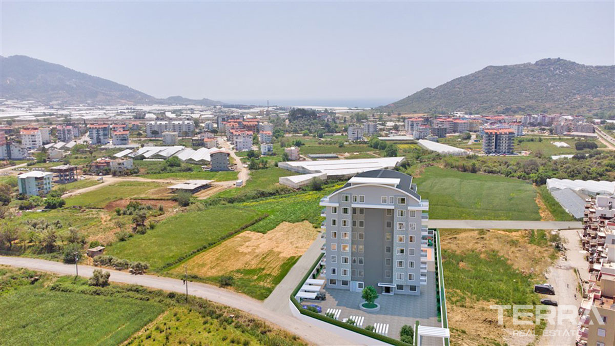 Appartements Pas Cher Avec Espaces Communs à Gazipaşa, Turquie - 54414