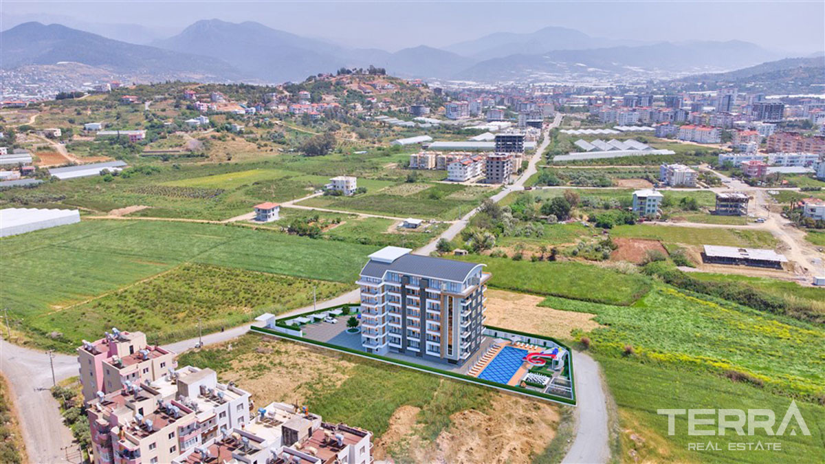 Appartements Pas Cher Avec Espaces Communs à Gazipaşa, Turquie - 54415