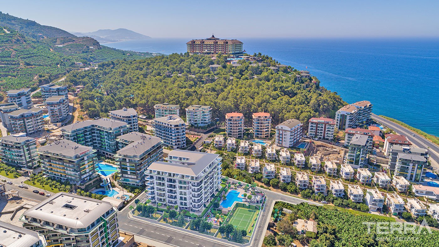 Luxury Sea View Apartments in Alanya Kargıcak with 5-Star Amenities