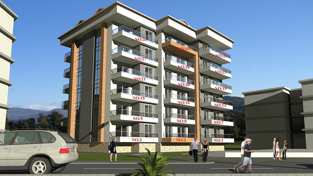 Apartments am Kleopatra-Strand in Alanya - 925