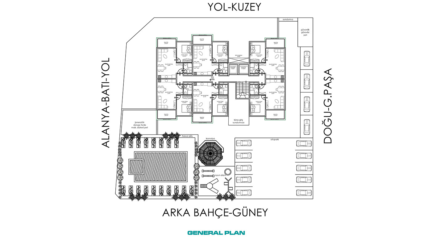 Affordable Apartments in Alanya Kargicak with 5-Star Amenities - 54769