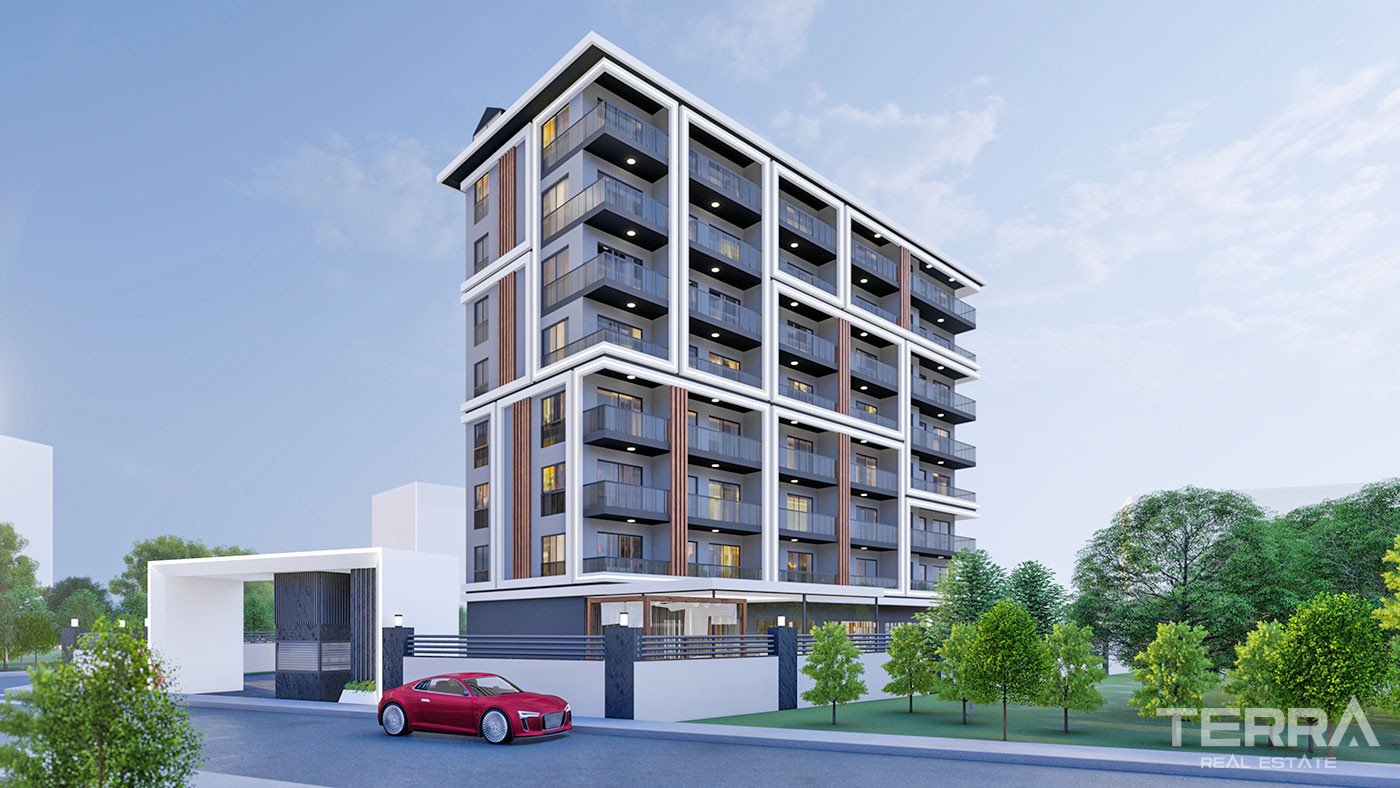 Luxury Apartments with Outdoor and Indoor Pools in Avsallar, Alanya - 54922