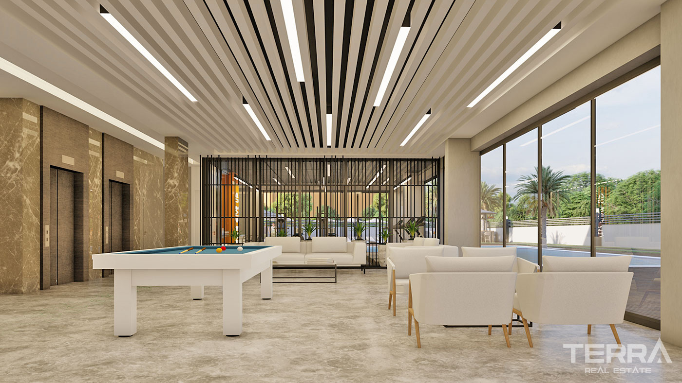 Luxury Apartments with Outdoor and Indoor Pools in Avsallar, Alanya - 54931