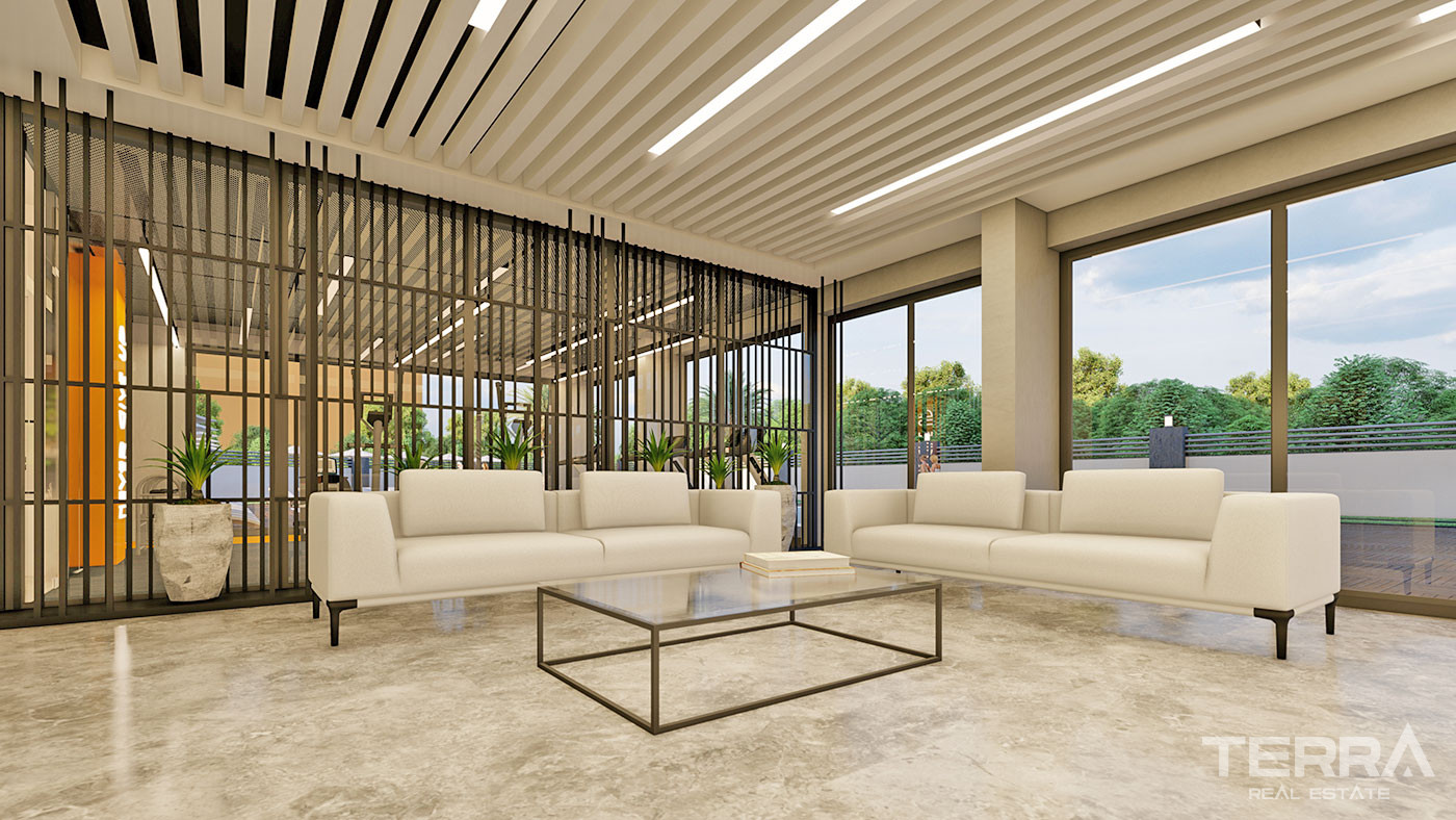 Luxury Apartments with Outdoor and Indoor Pools in Avsallar, Alanya - 54933