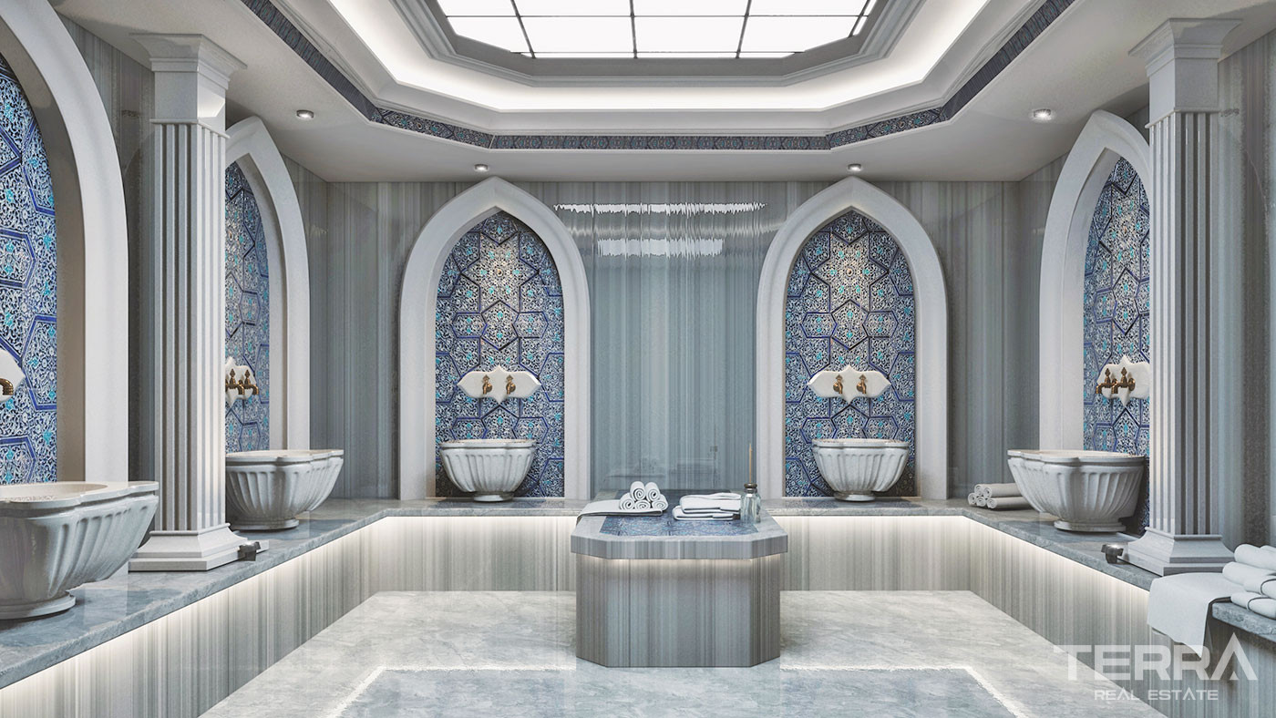 Luxury Apartments with Outdoor and Indoor Pools in Avsallar, Alanya - 54951