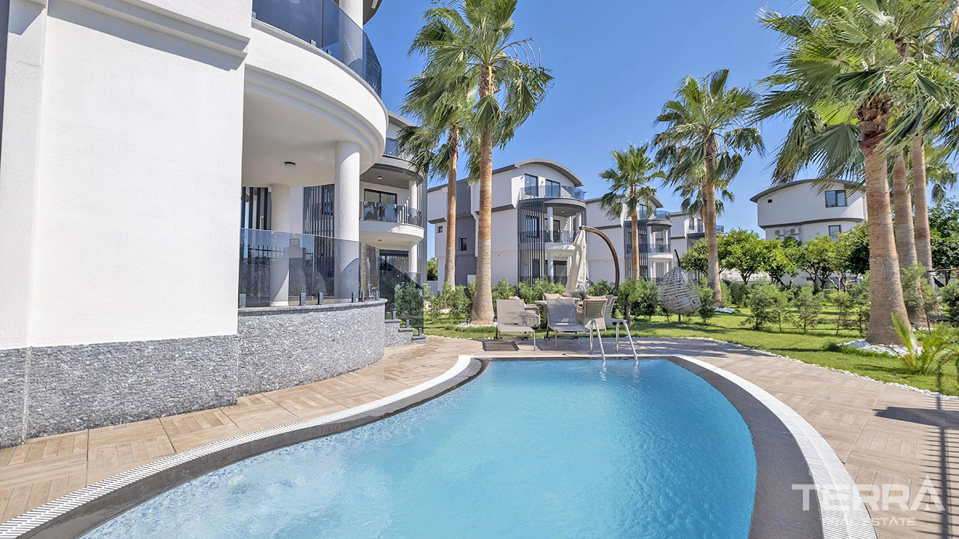 Exclusive 4 - Bed Villas with Private Swimming Pool in Alanya, Konaklı - 69012