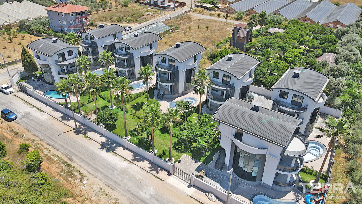 Exclusive 4 - Bed Villas with Private Swimming Pool in Alanya, Konaklı - 69013