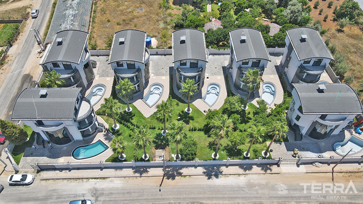 Exclusive 4 - Bed Villas with Private Swimming Pool in Alanya, Konaklı - 69014