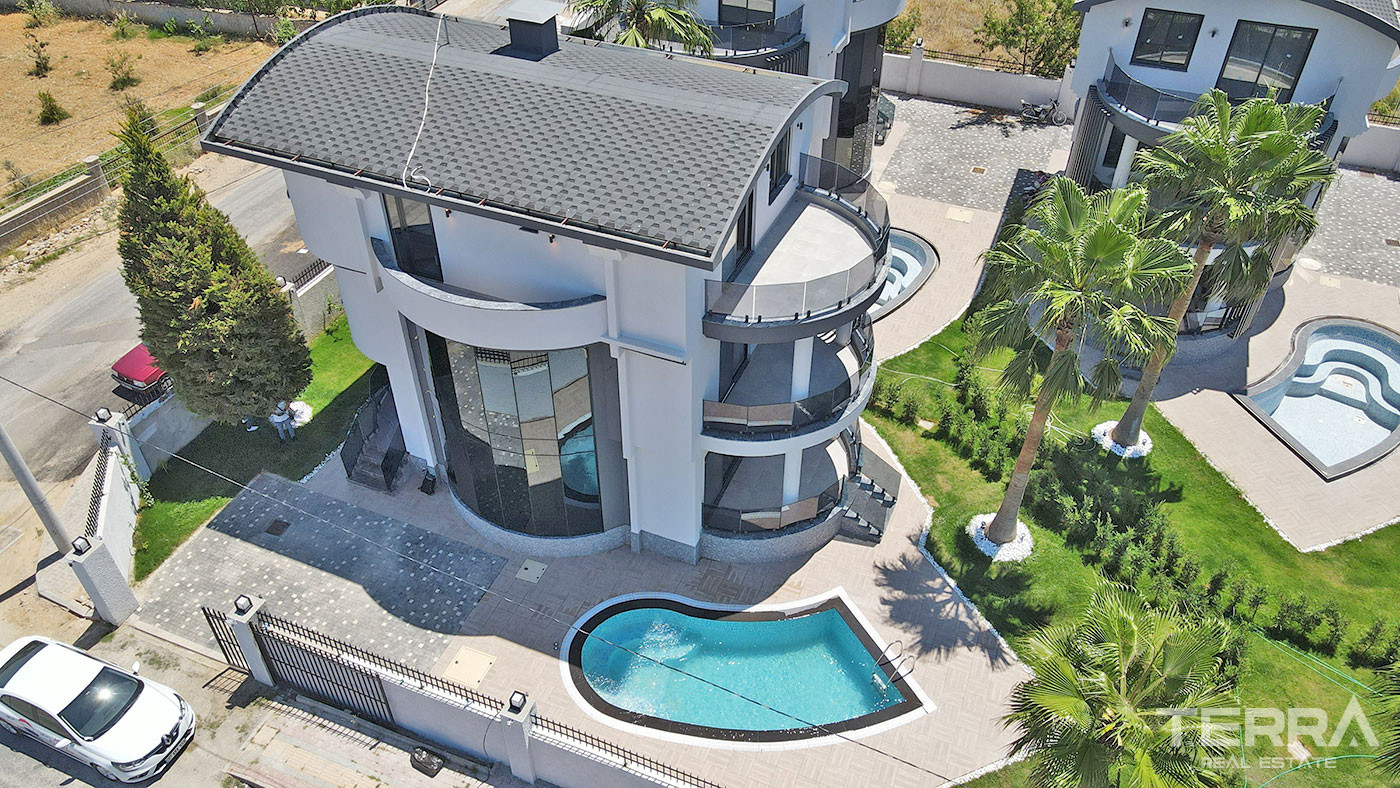 Exclusive 4 - Bed Villas with Private Swimming Pool in Alanya, Konaklı - 69016