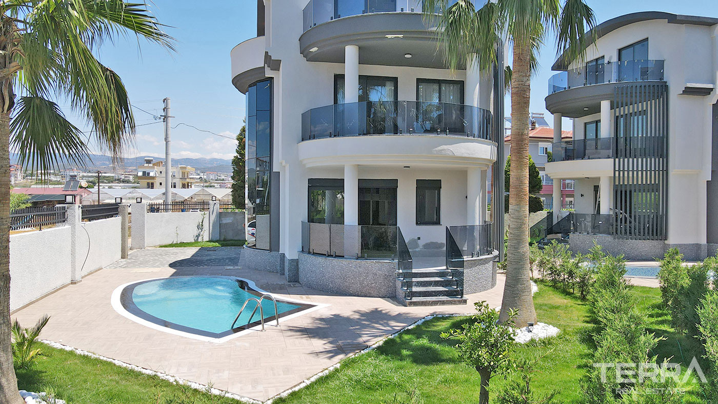 Exclusive 4 - Bed Villas with Private Swimming Pool in Alanya, Konaklı - 69018