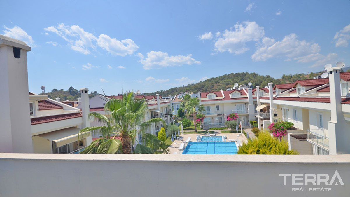 Resale Apartment with Shared Swimming Pool in Fethiye, Caliş - 55072