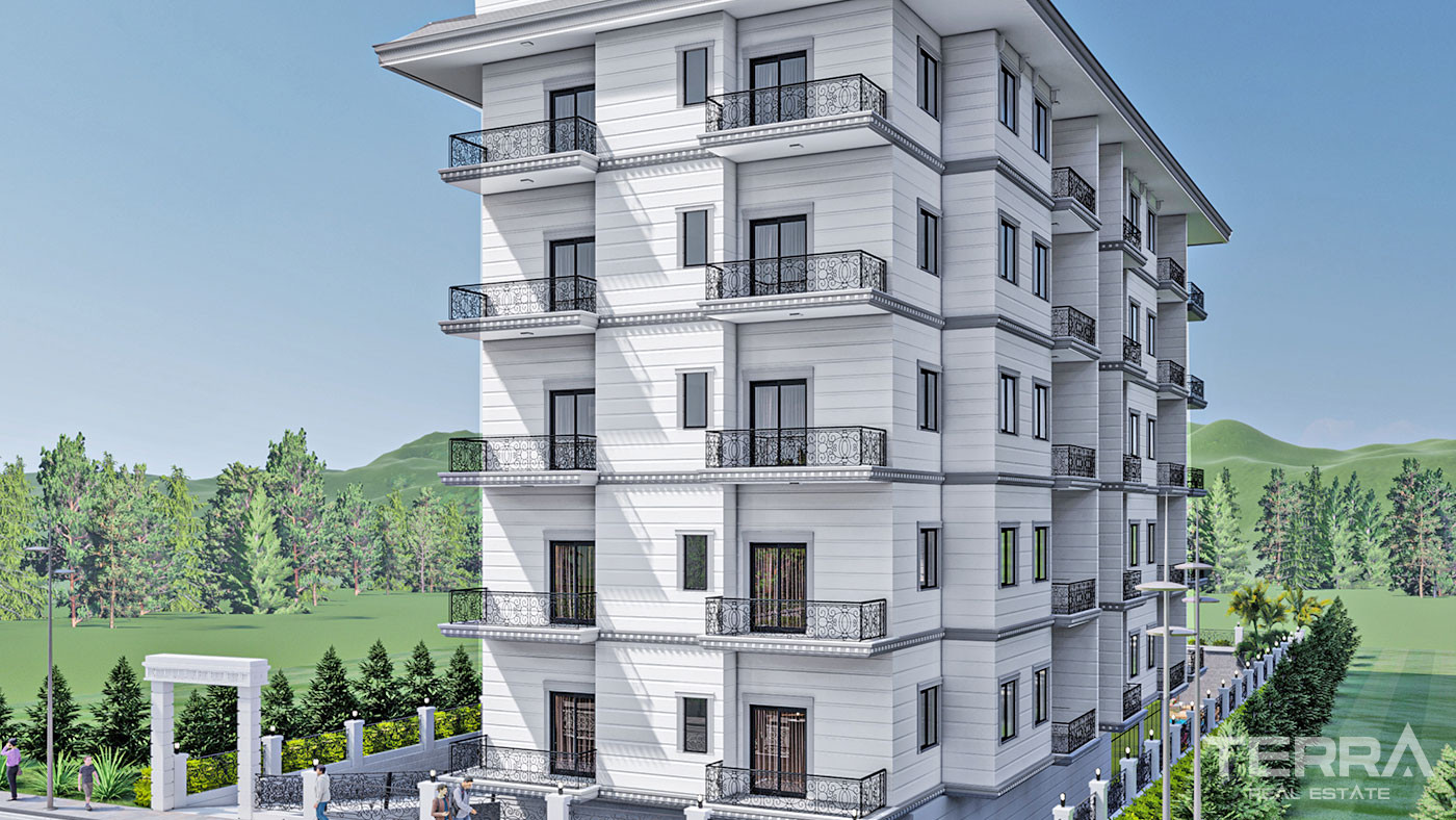 Bargain Apartments with 5-Star Amenities in Alanya, Mahmutlar - 55111