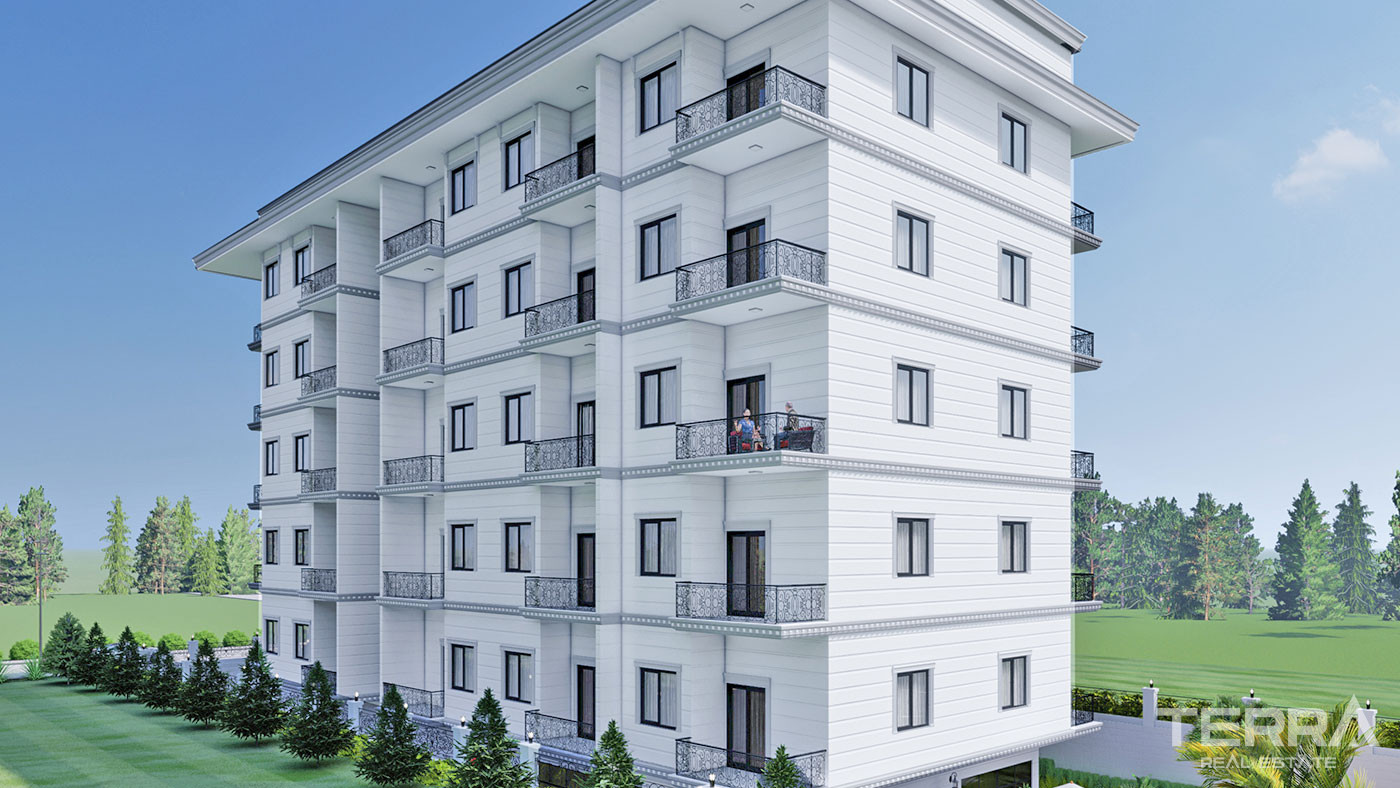 Bargain Apartments with 5-Star Amenities in Alanya, Mahmutlar - 55113