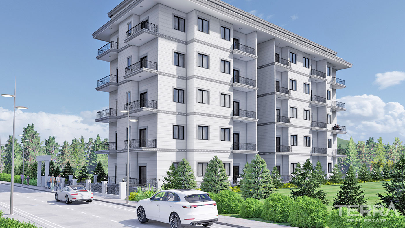 Bargain Apartments with 5-Star Amenities in Alanya, Mahmutlar - 55115
