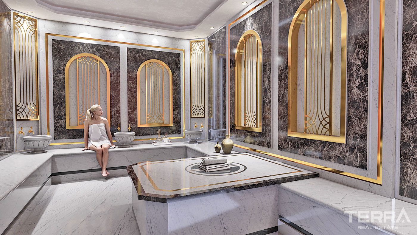 Bargain Apartments with 5-Star Amenities in Alanya, Mahmutlar - 55120