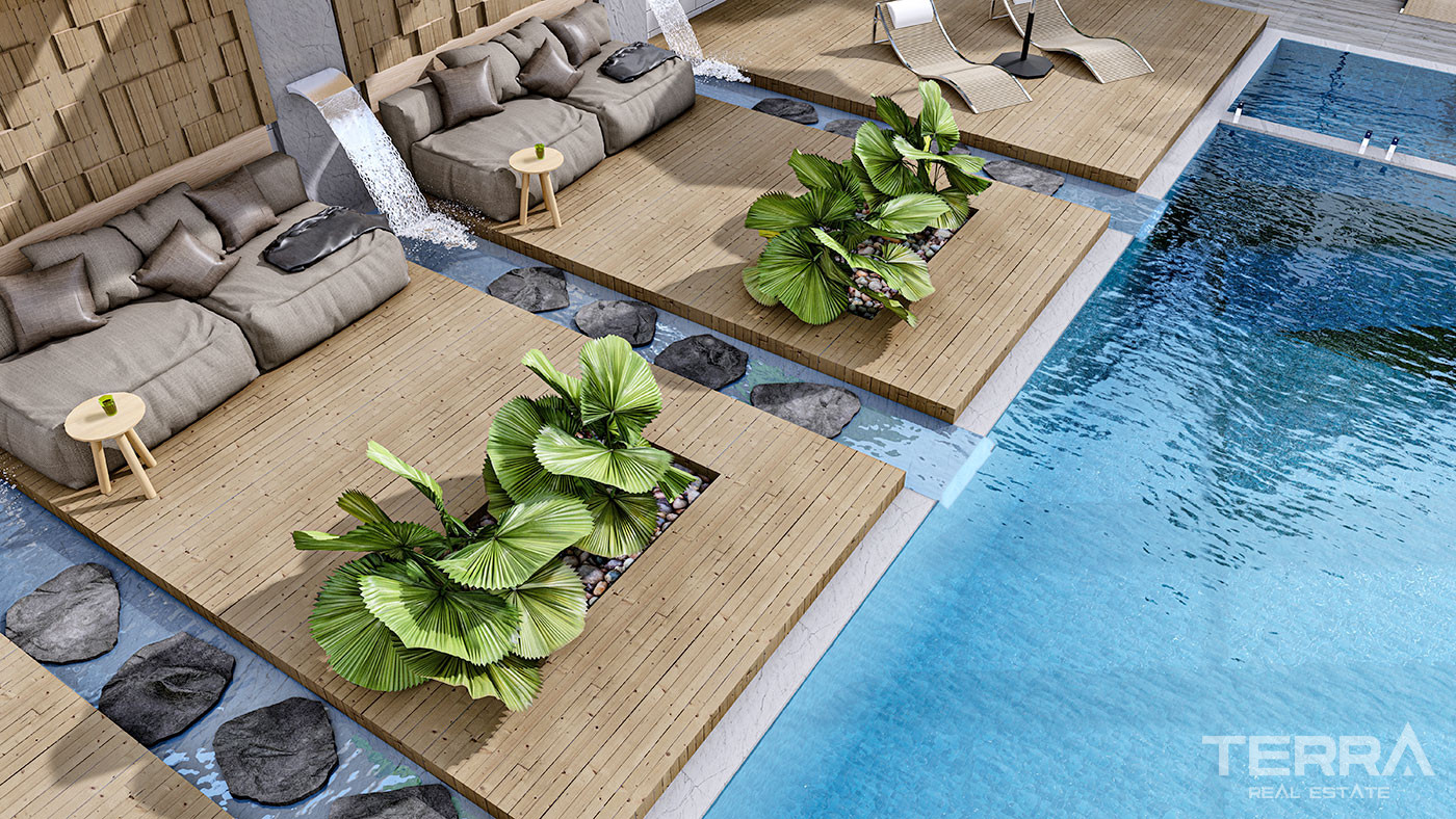 Bargain Apartments with 5-Star Amenities in Alanya, Mahmutlar - 55121