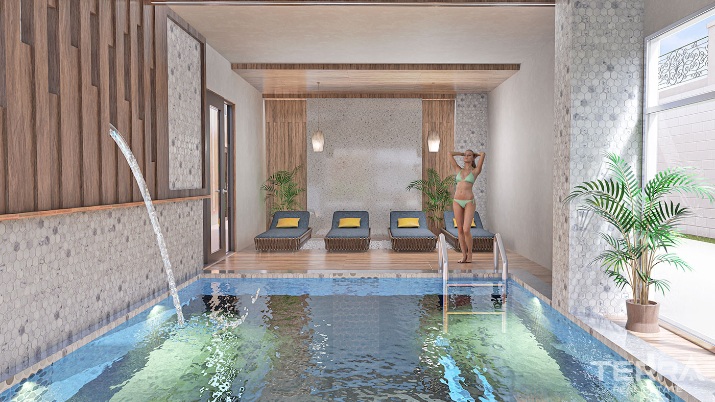 Bargain Apartments with 5-Star Amenities in Alanya, Mahmutlar - 55122
