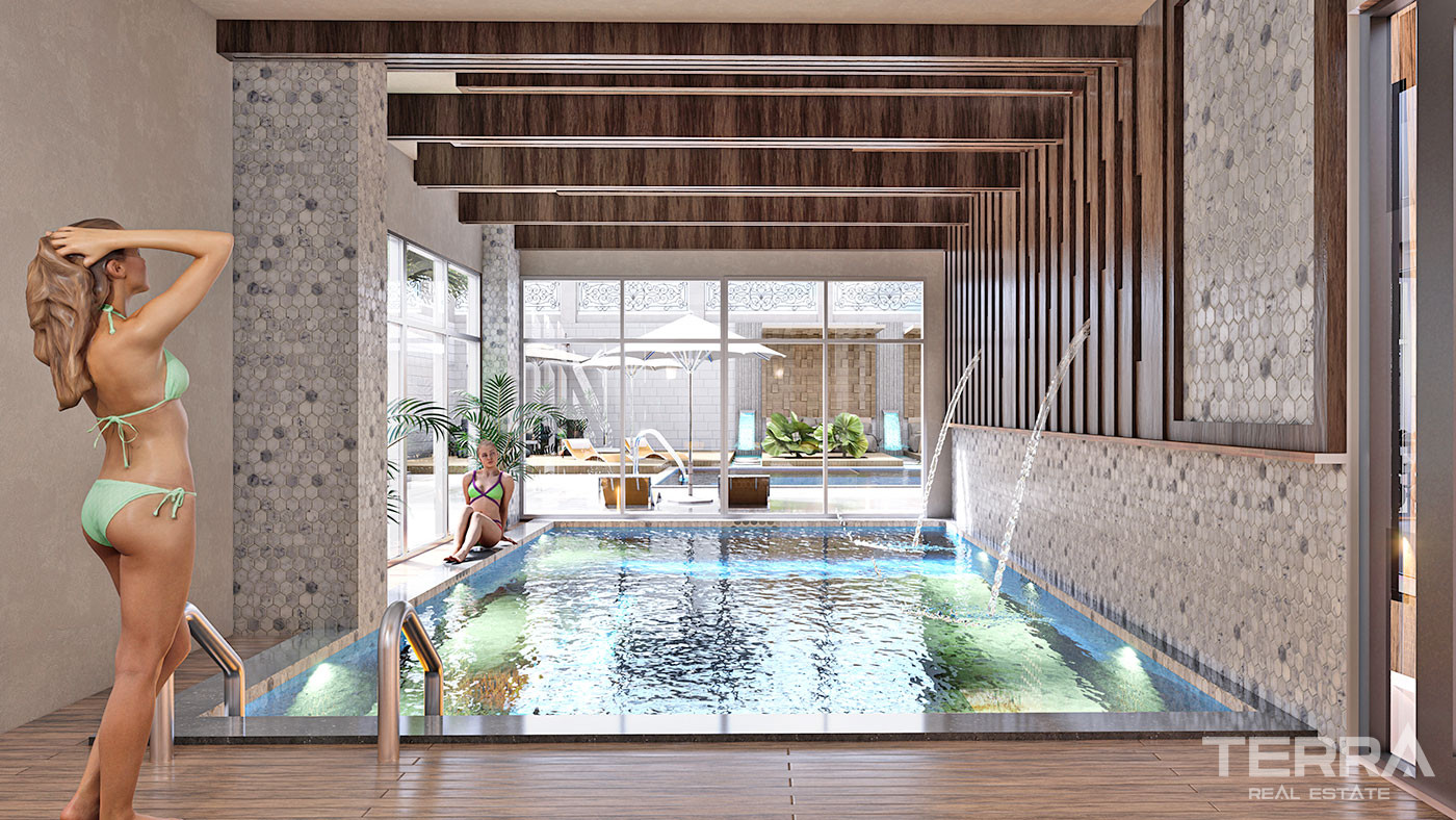 Bargain Apartments with 5-Star Amenities in Alanya, Mahmutlar - 55124
