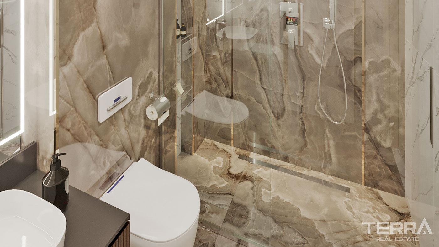 Bargain Apartments with 5-Star Amenities in Alanya, Mahmutlar - 55127