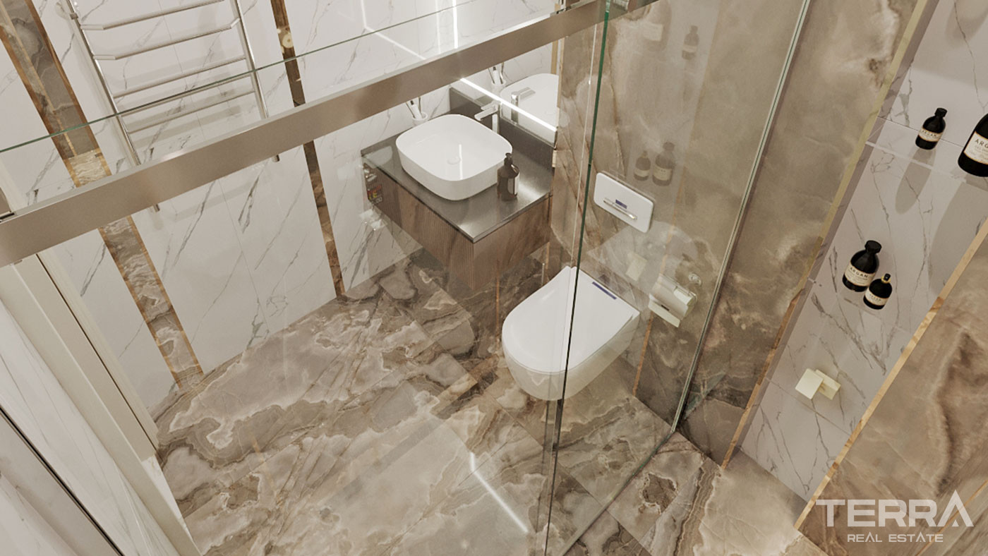 Bargain Apartments with 5-Star Amenities in Alanya, Mahmutlar - 55128