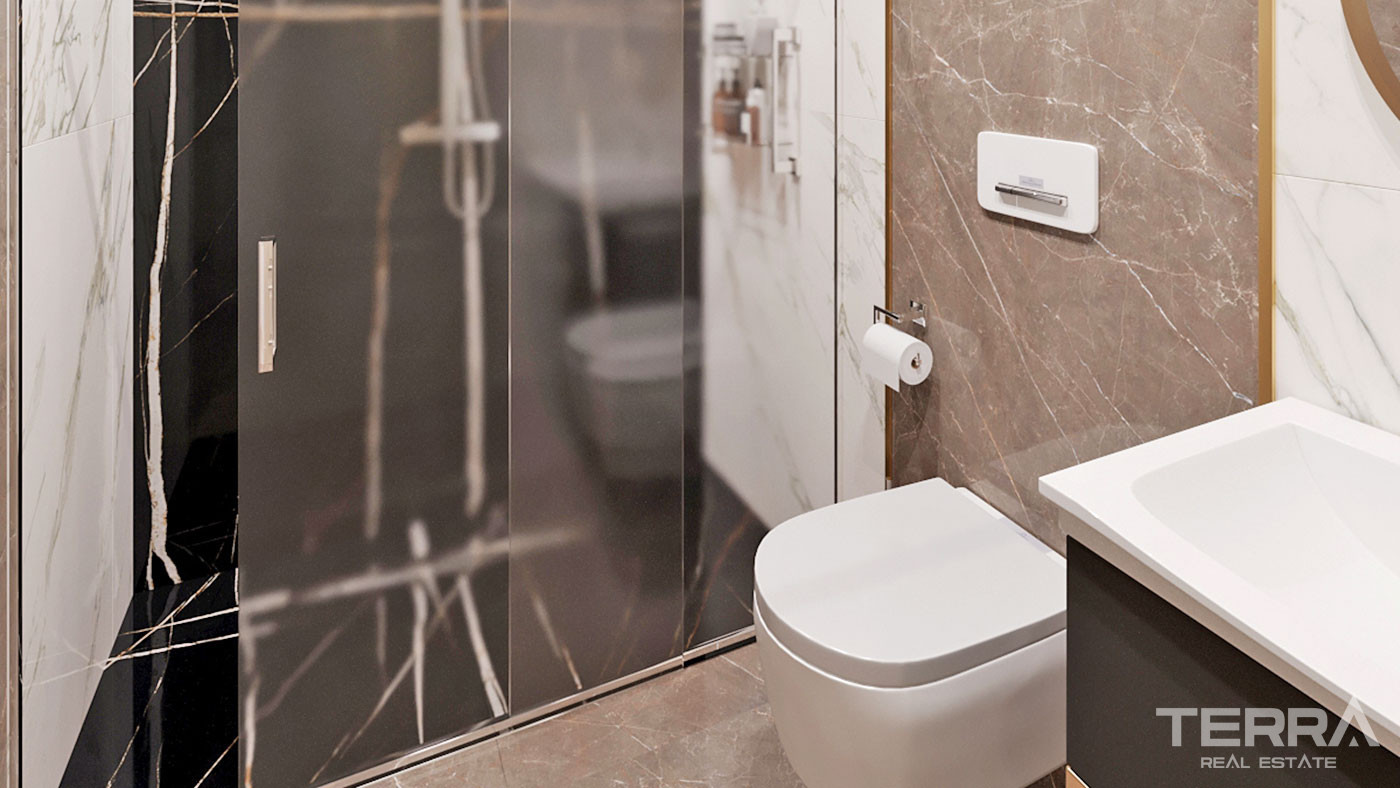 Bargain Apartments with 5-Star Amenities in Alanya, Mahmutlar - 55129