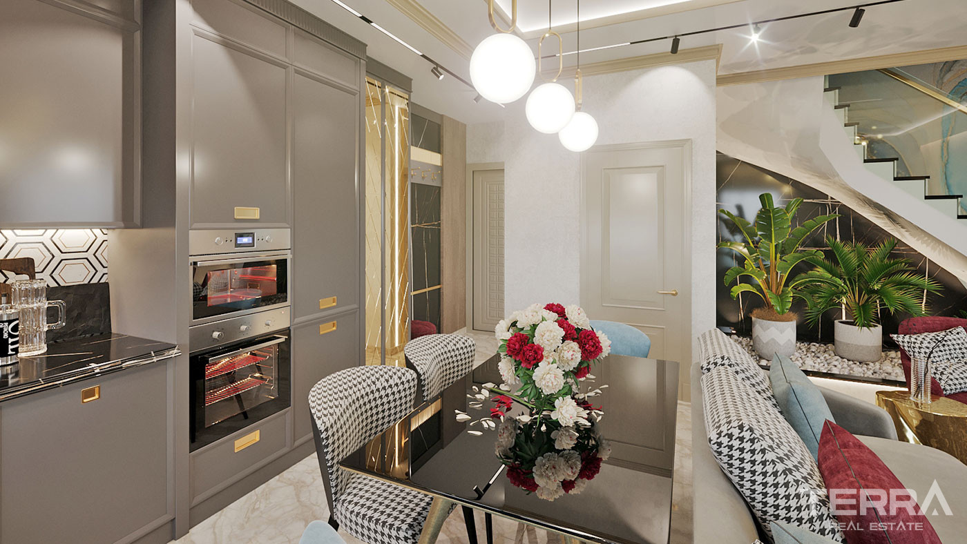 Bargain Apartments with 5-Star Amenities in Alanya, Mahmutlar - 55133