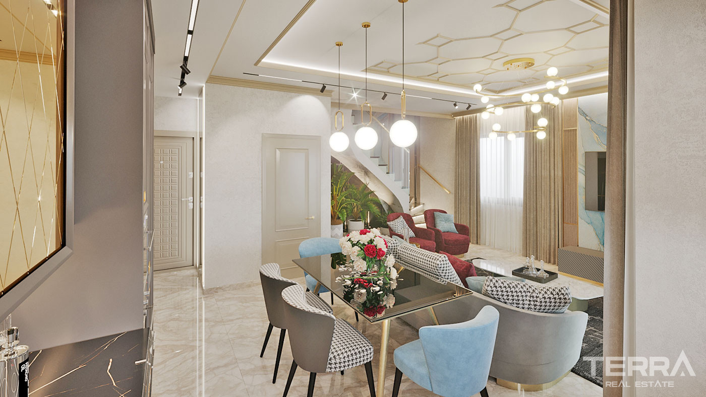 Bargain Apartments with 5-Star Amenities in Alanya, Mahmutlar - 55135