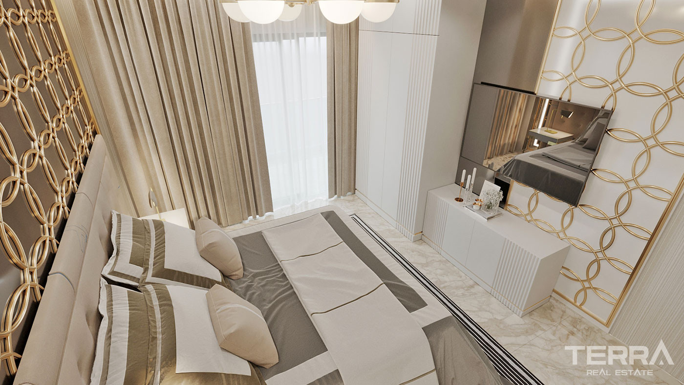 Bargain Apartments with 5-Star Amenities in Alanya, Mahmutlar - 55141
