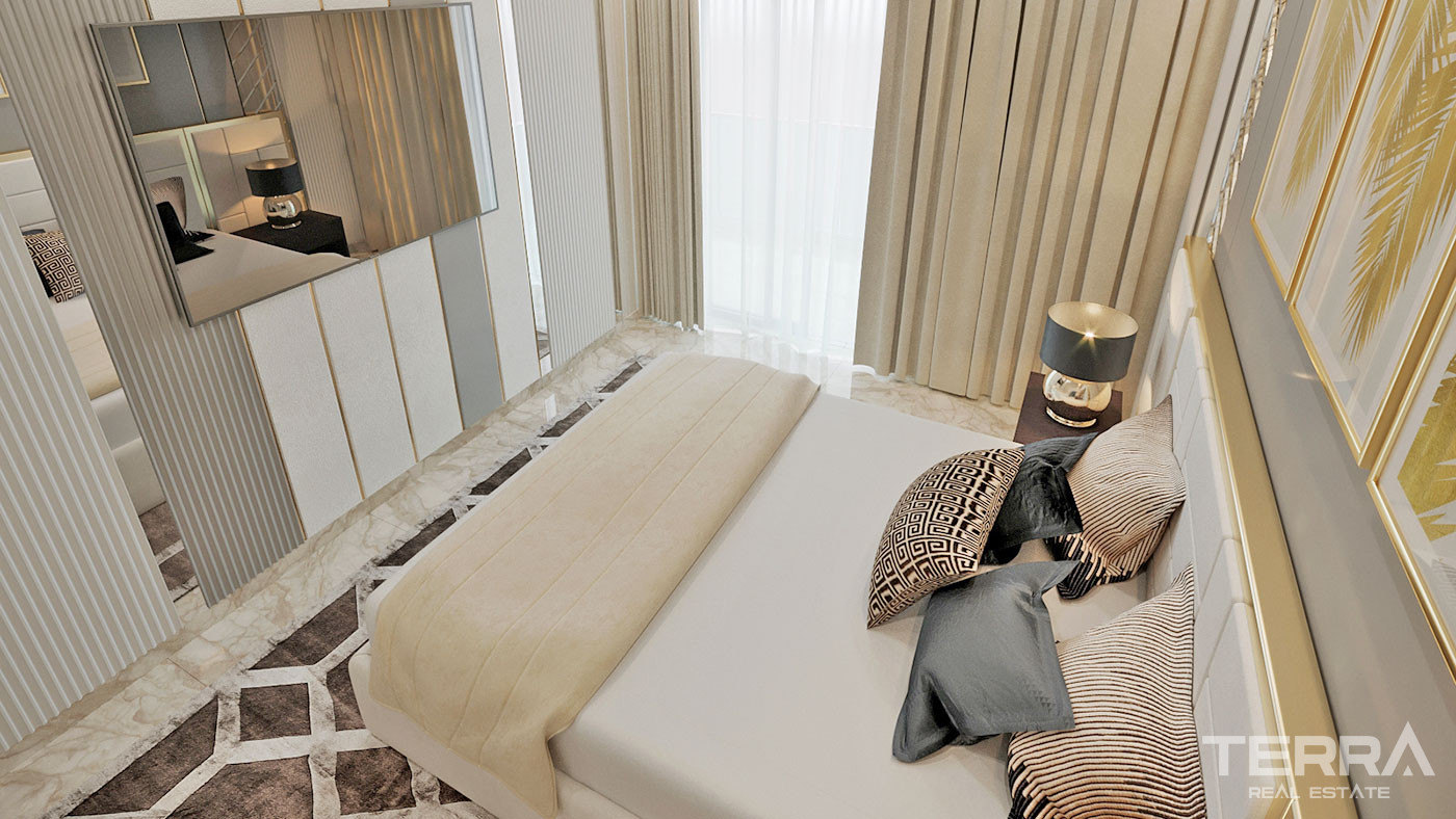 Bargain Apartments with 5-Star Amenities in Alanya, Mahmutlar - 55144