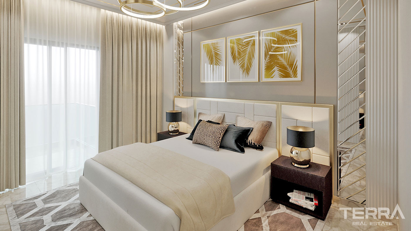Bargain Apartments with 5-Star Amenities in Alanya, Mahmutlar - 55145