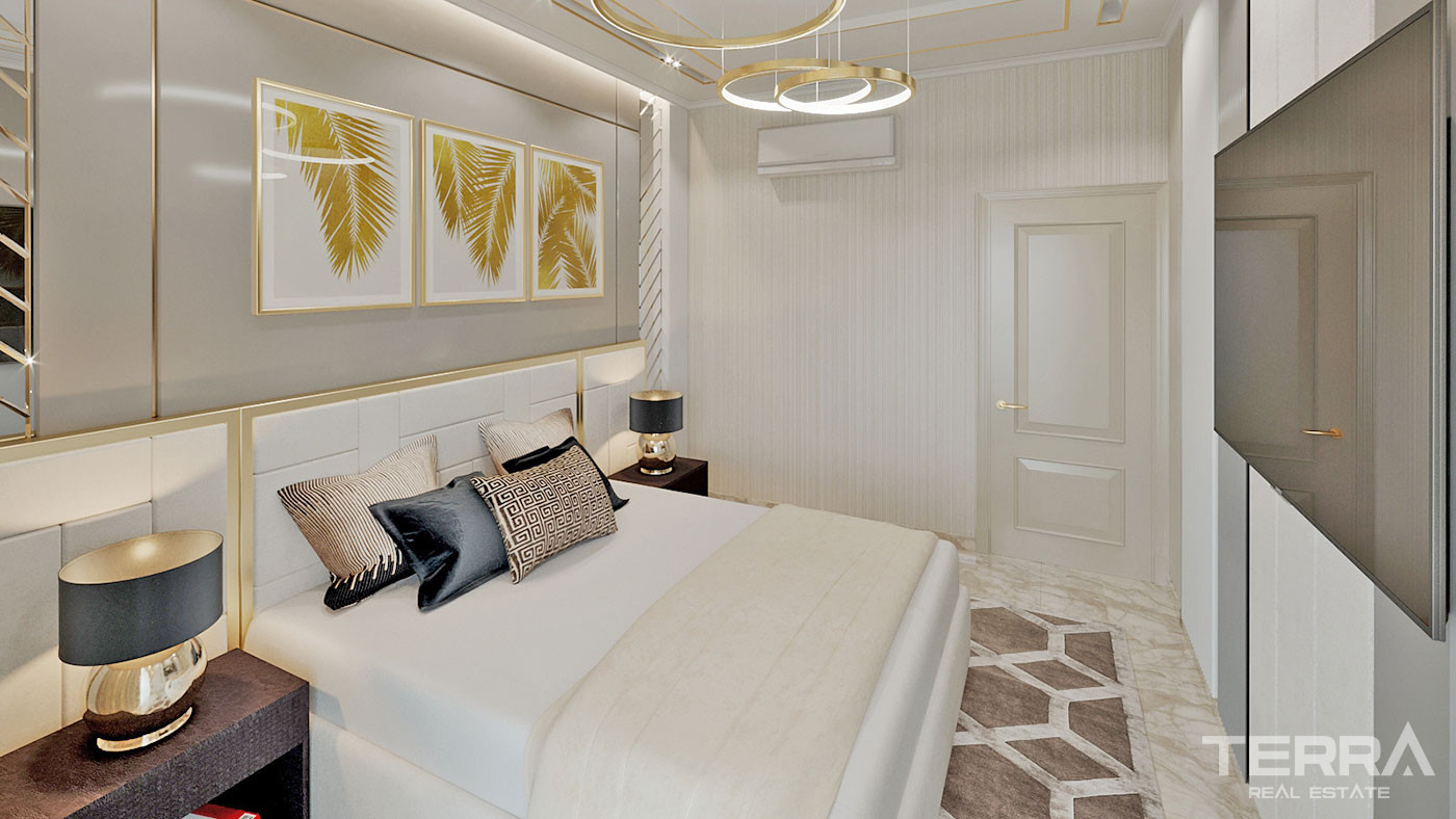 Bargain Apartments with 5-Star Amenities in Alanya, Mahmutlar - 55146