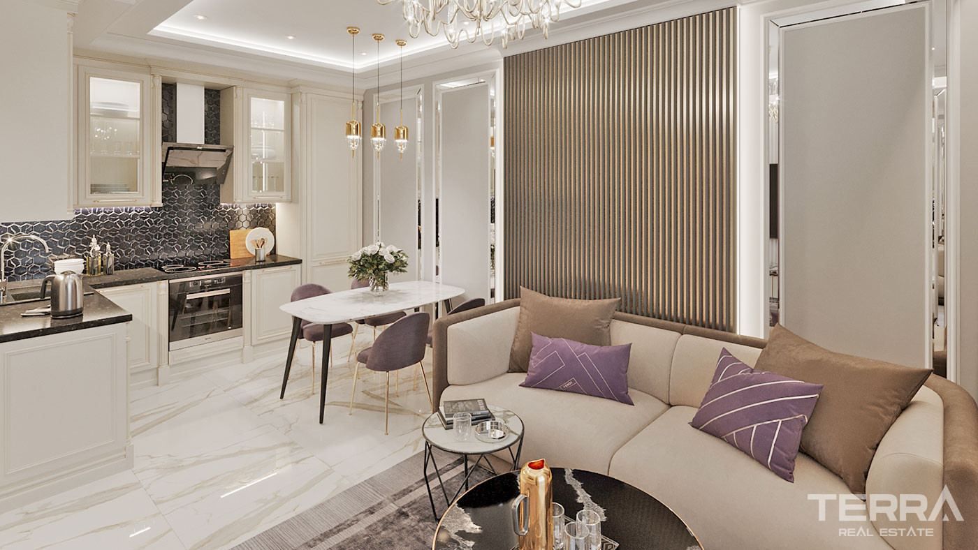 Bargain Apartments with 5-Star Amenities in Alanya, Mahmutlar - 55147