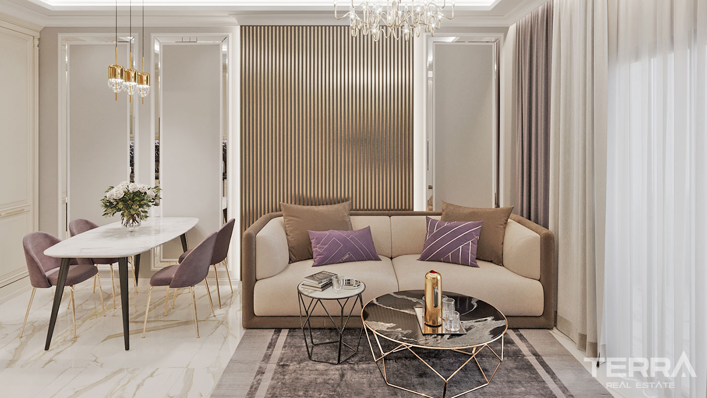 Bargain Apartments with 5-Star Amenities in Alanya, Mahmutlar - 55149