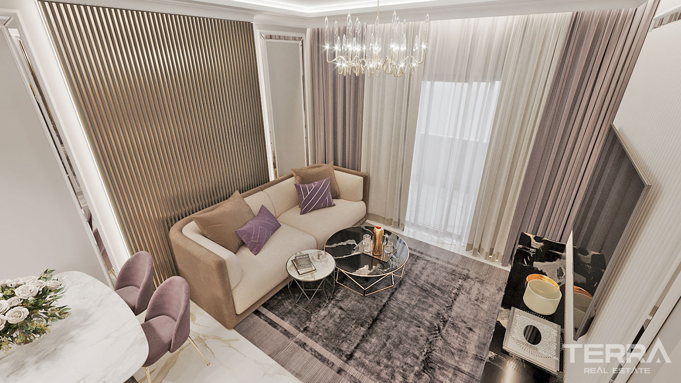 Bargain Apartments with 5-Star Amenities in Alanya, Mahmutlar - 55152