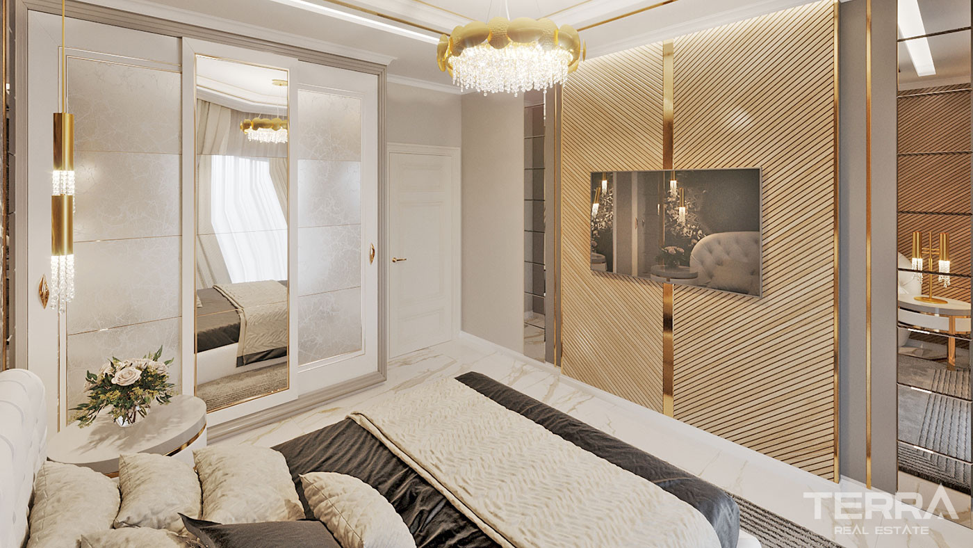Bargain Apartments with 5-Star Amenities in Alanya, Mahmutlar - 55155